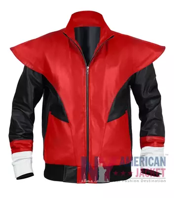 Nightcrawler X‑Men Cosplay Red And Black Biker Leather Jacket