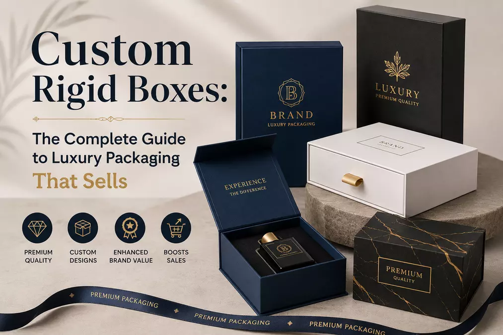 Custom Rigid Boxes: The Complete Guide to Luxury Packaging That Sells